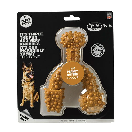 Tasty Bone Nylon Trio Peanut Butter