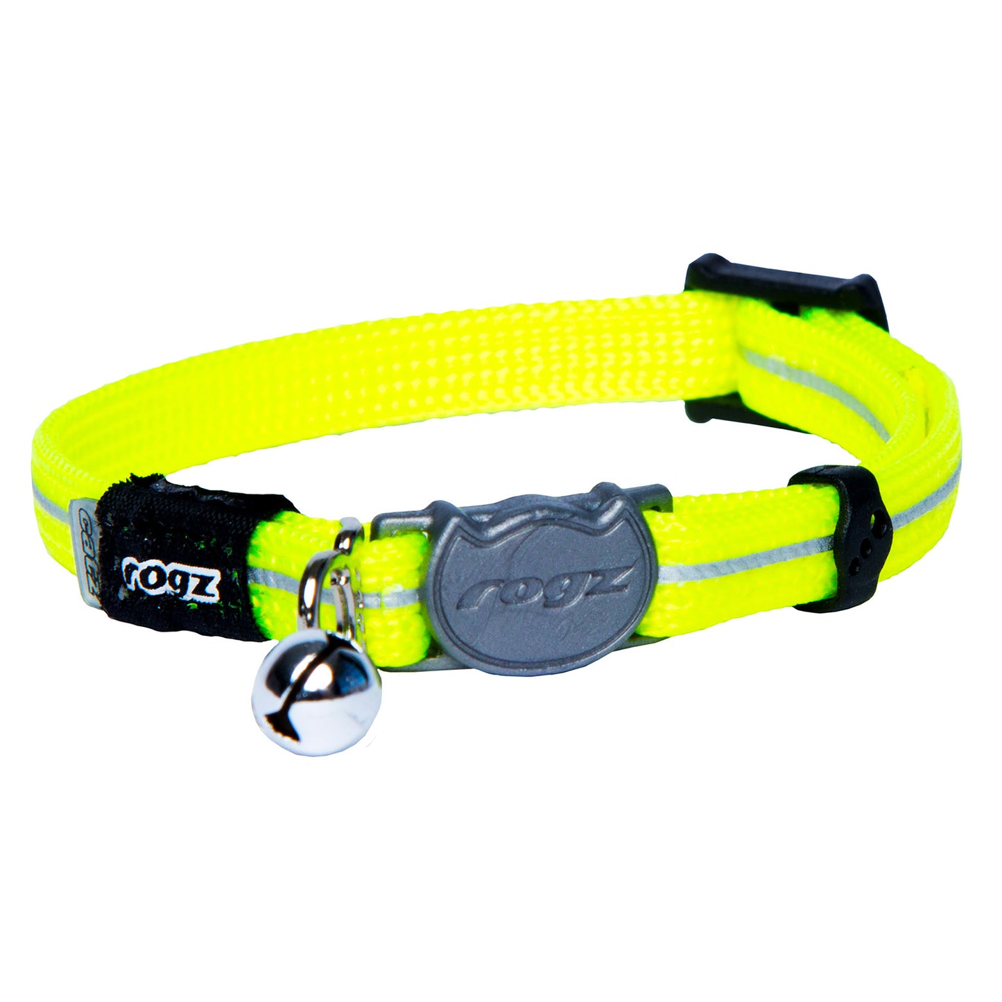 Rogz Alleycat Safety Release Collar Dayglo