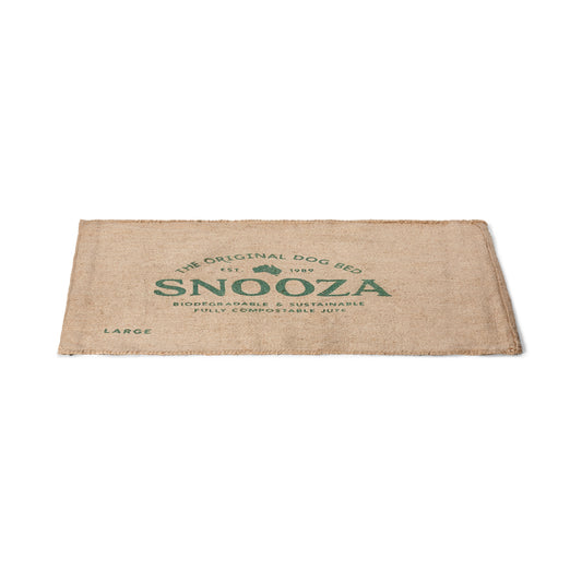 Snooza Dog Bed Cover Original Hessian