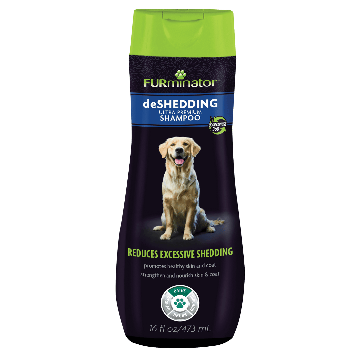 FURminator Ultra Premium DeShedding Shampoo For Dogs 473ml