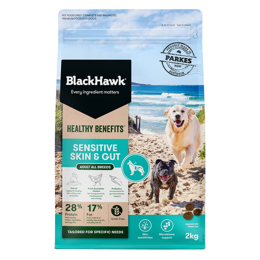 Black Hawk Healthy Benefits Sensitive Gut Dry Dog Food