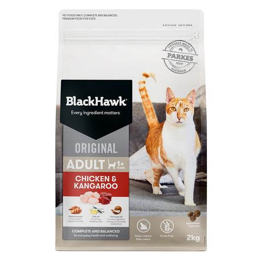Black Hawk Original Chicken Kangaroo Dry Cat Food