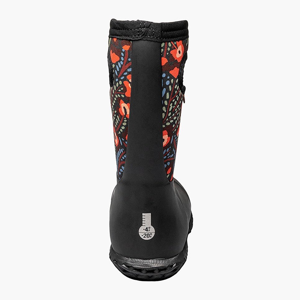 BOGS Kids York Sunflower Black/ patterned