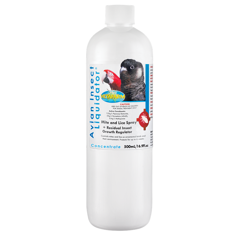 Vetafarm Avian Insect Liquidator Concentrate 500ml