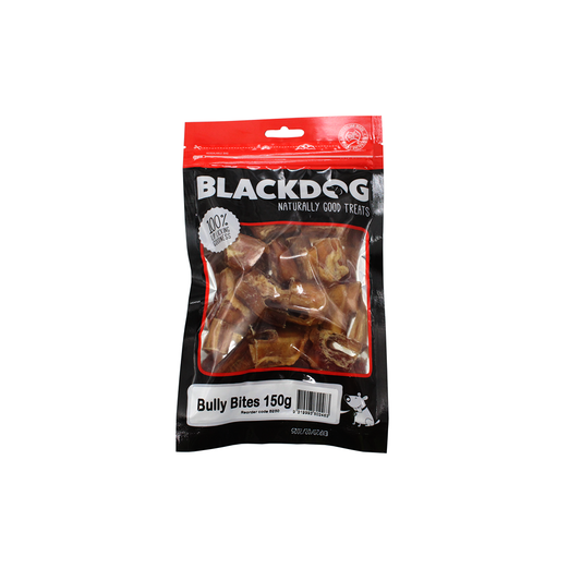 Black Dog Bully Bites Dog Treats 150g