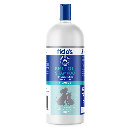 Fido's Emu Oil Shampoo for Dogs, Cats, Puppies and Kittens 1L