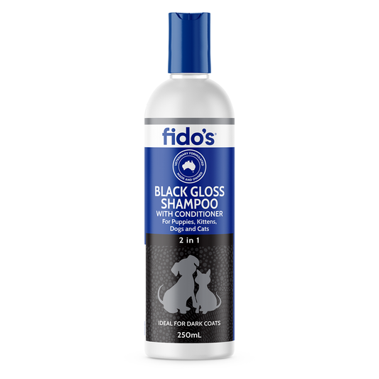 Fido's Black Gloss Dog Shampoo 250ml