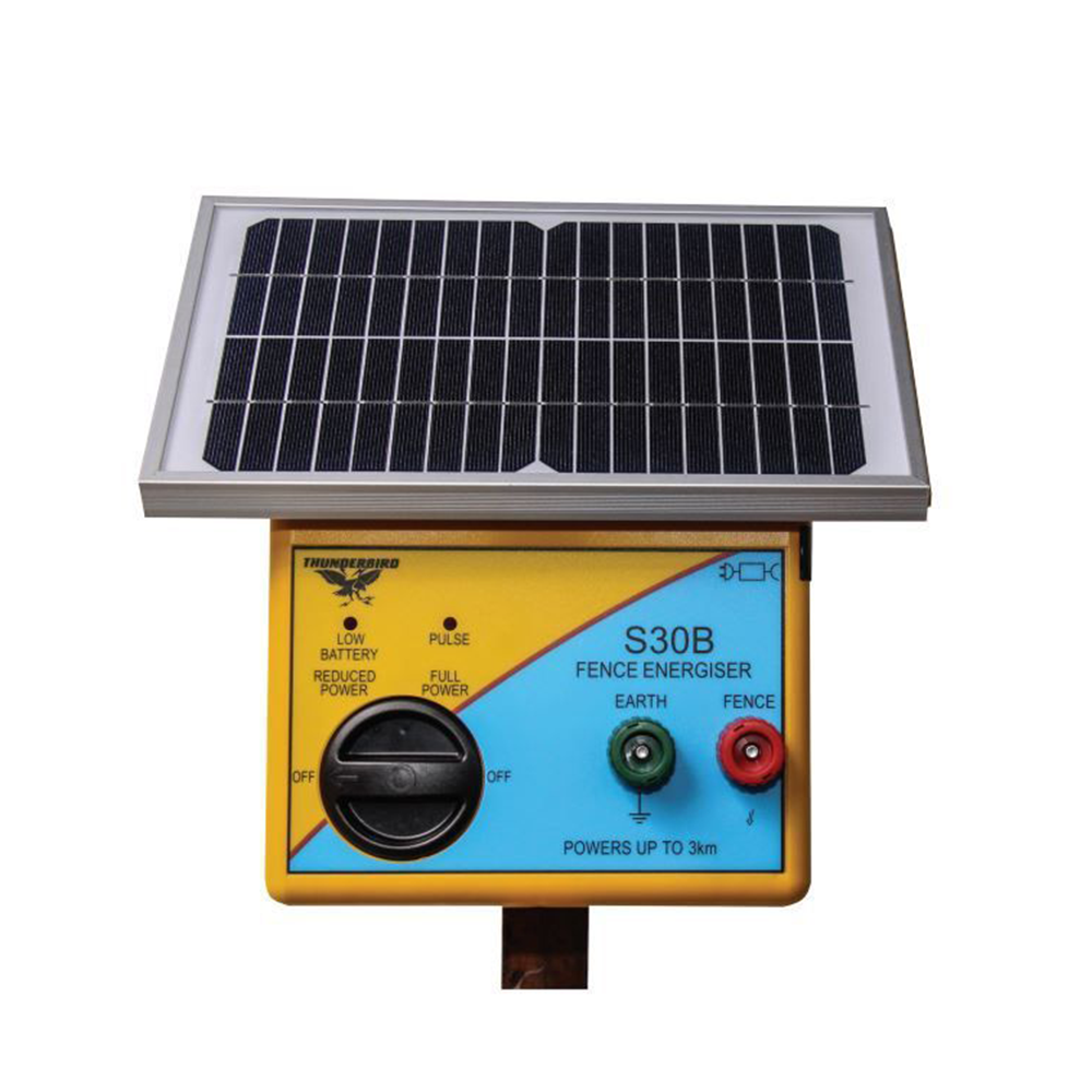 Thunderbird 3km Solar Energiser