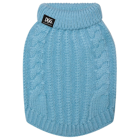 DGG Chunkly Fluffy Knit Teal