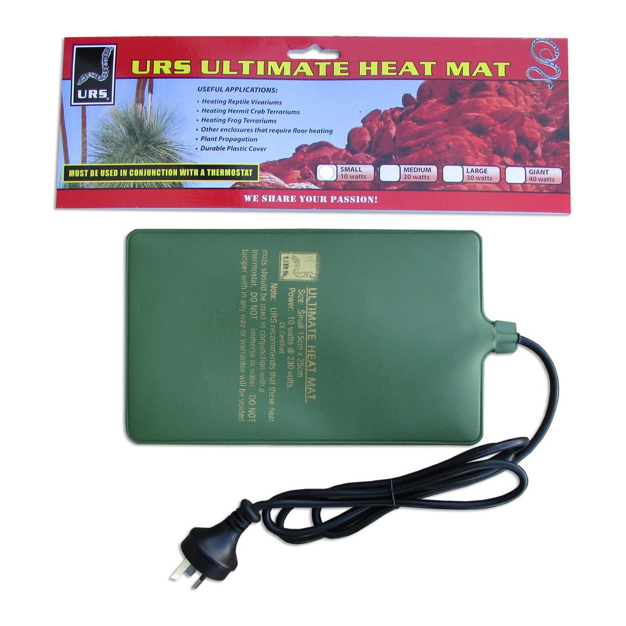 URS Reptile Ultimate Heat Mat Small