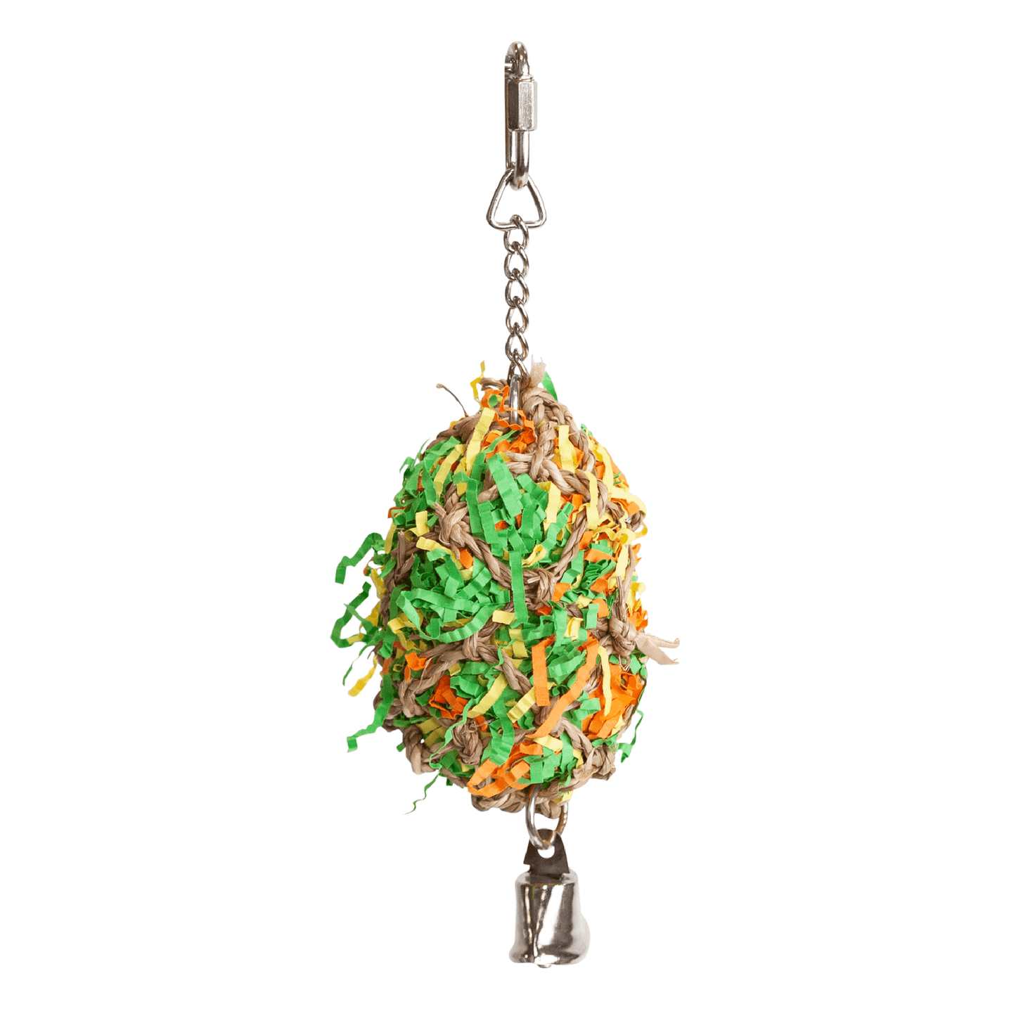Kazoo Crinkle Ball with Bell Bird Toy