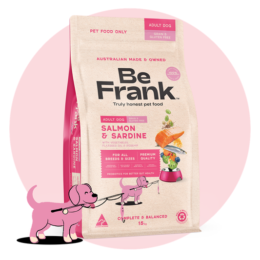 Be Frank Grain Free Salmon & Sardine Dry Dog Food