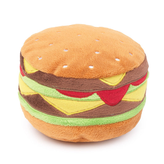 FuzzYard Junk Food Burger Plus Dog Toy
