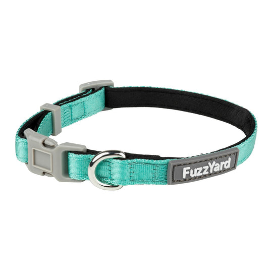 FuzzYard Lagoon Green Dog Collar