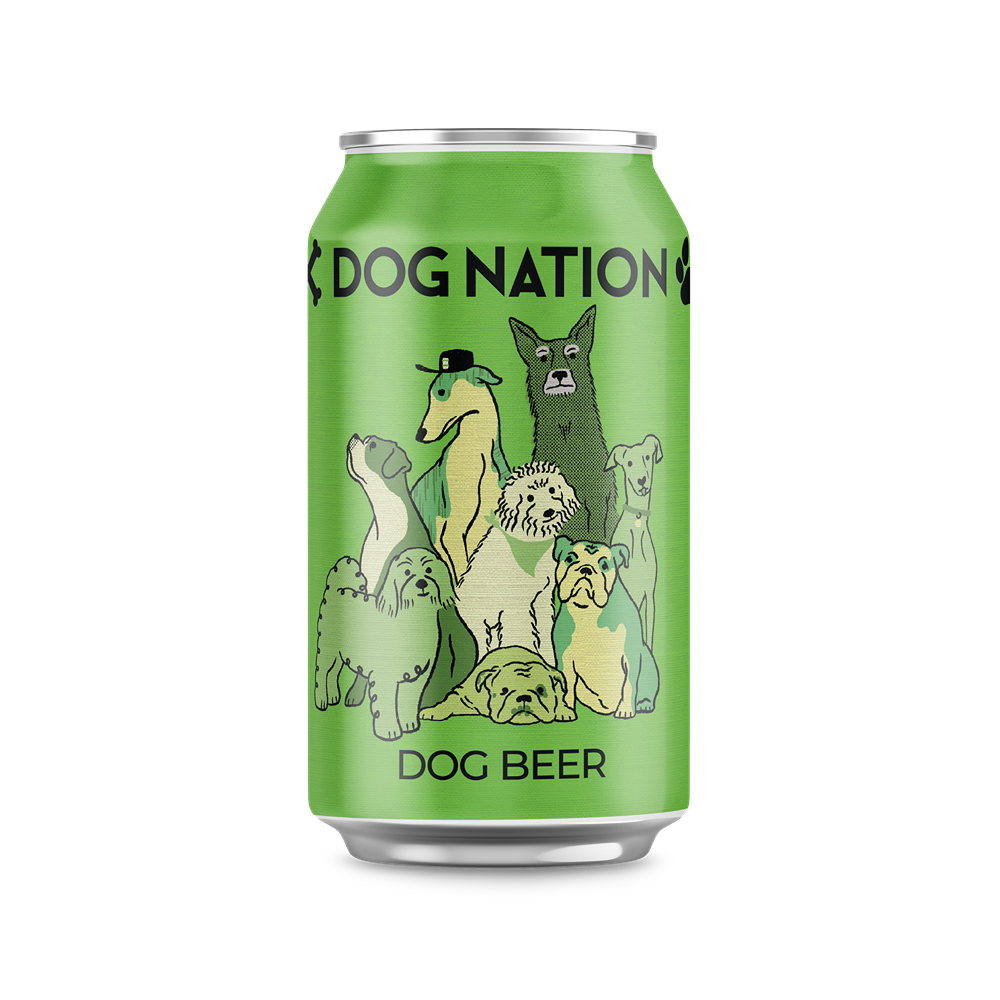 Dog Nation Dog Beer Beef Bone Broth Dog Treat