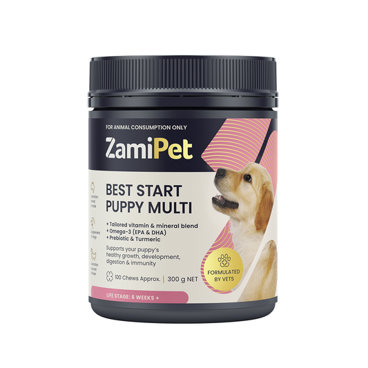 ZamiPet Best Start Puppy Multi Supplements for Dogs