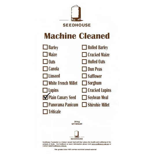 Seedhouse Canary Plain 20kg
