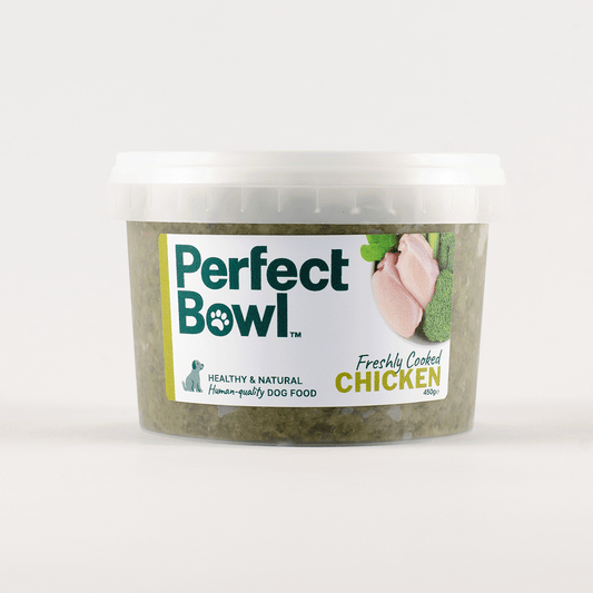 Perfect Bowl Chicken Fresh and Frozen Dog Food 450g