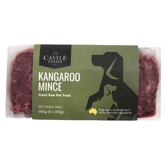 Castle Estate Kangaroo Mince 990g (6 x 165g)