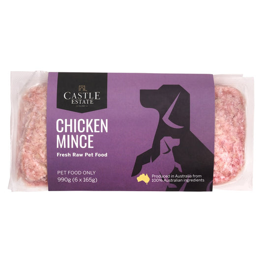 Castle Estate Chicken Mince 990g (6 x 165g)