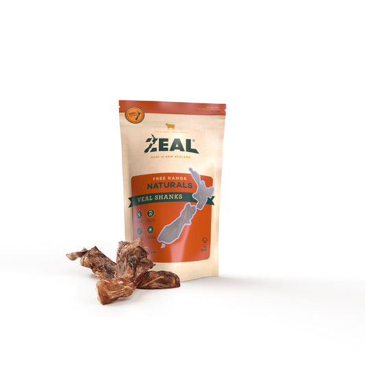 Zeal Free Range Naturals Veal Shanks Dog Treats 125g