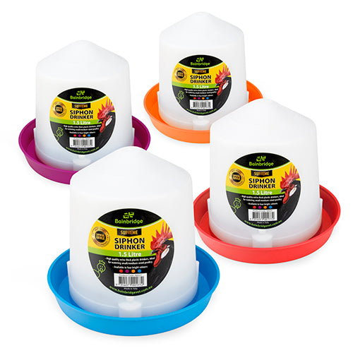 Bainbridge Supreme Poultry Drinker Siphon Straight