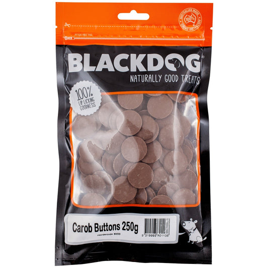 Blackdog Carob Buttons Dog Treats