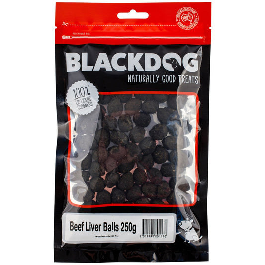 Blackdog Beef Liver Balls Dog Treats