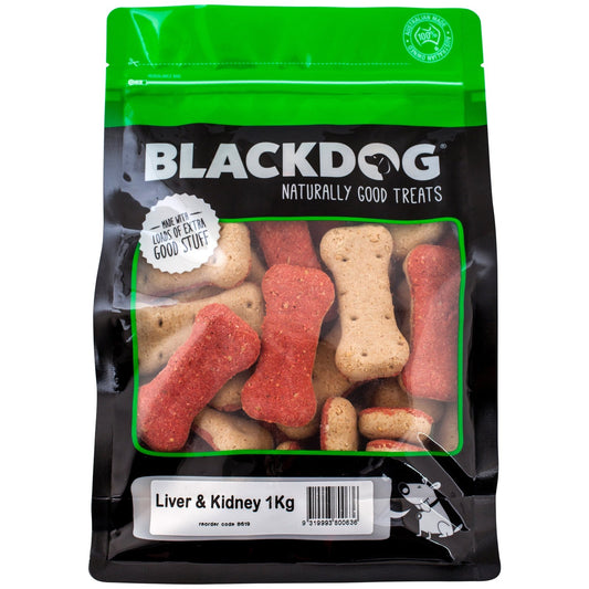 Blackdog Liver and Kidney Biscuit Dog Treats