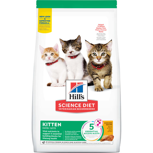Hill's Science Diet Kitten Chicken Dry Cat Food