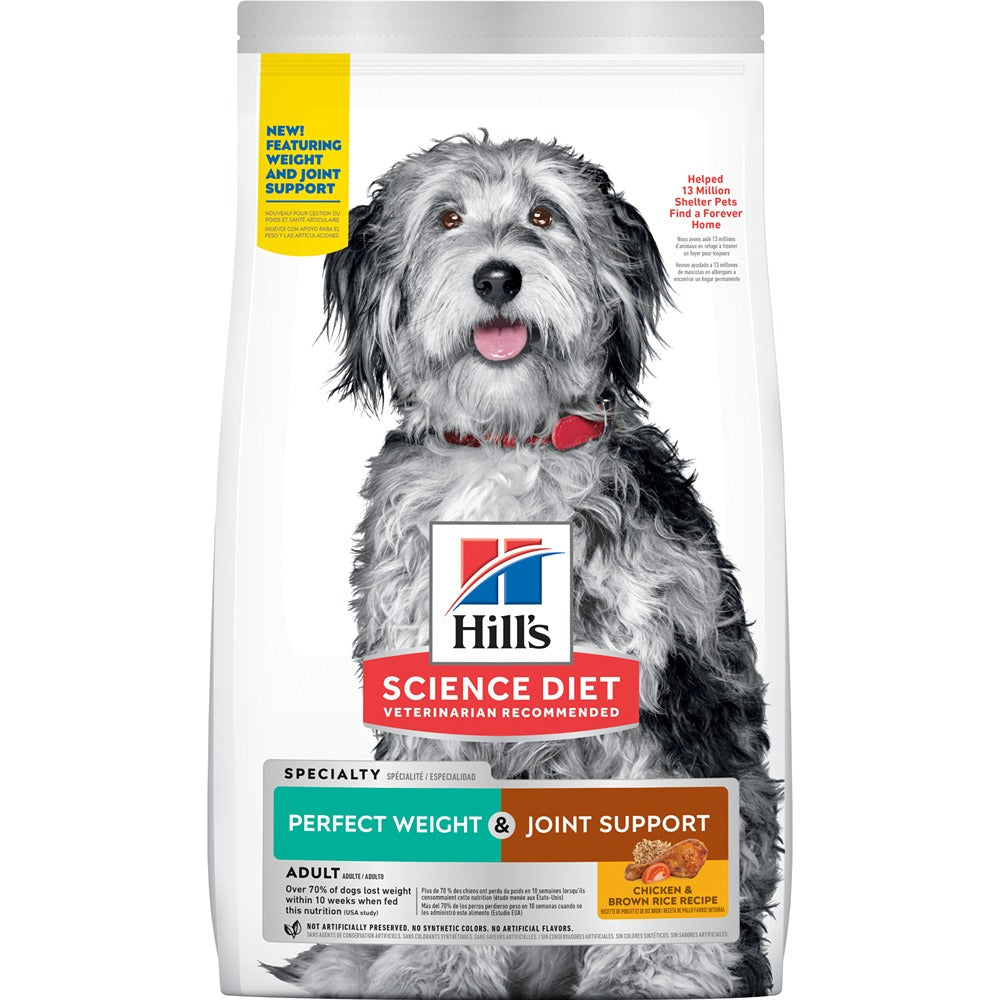 Hill's Science Diet Adult Perfect Weight + Joint Support Dry Dog Food