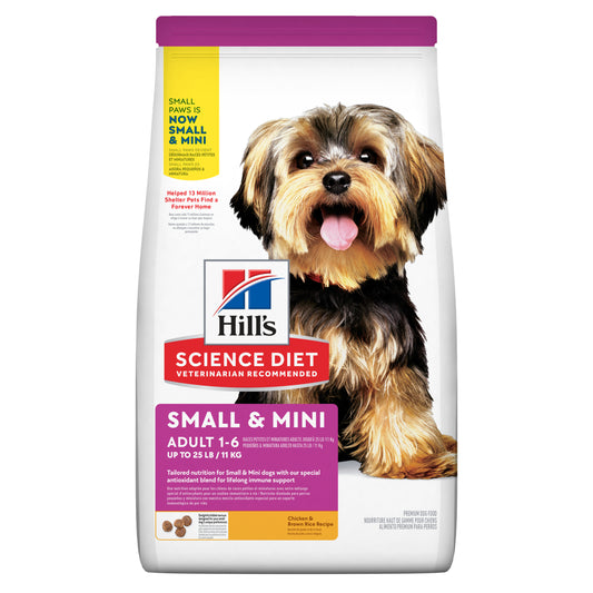 Hill's Science Diet Small & Mini Adult Dry Dog Food