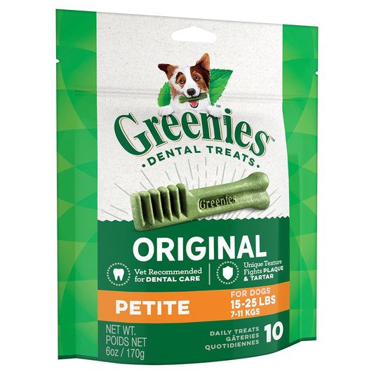 Greenies Dog Original Treat Petite 170g