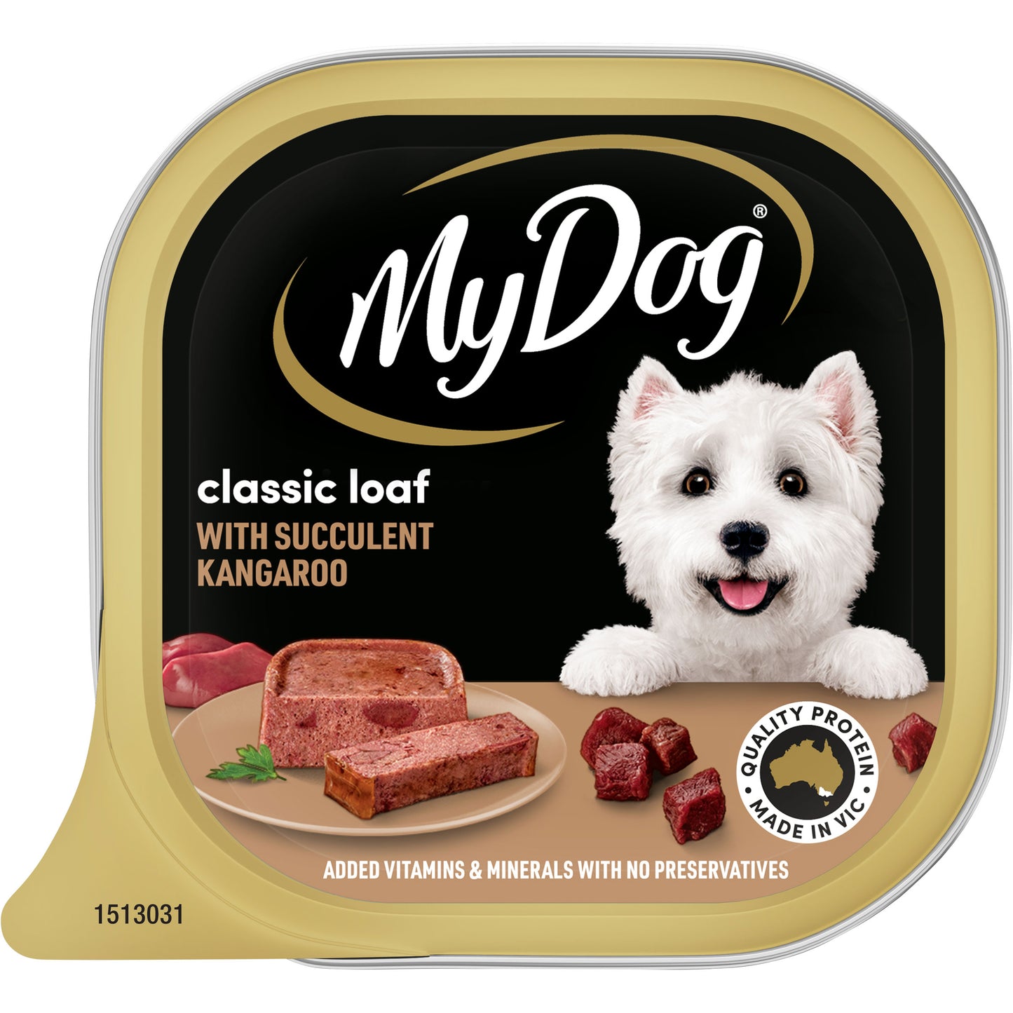 My Dog Classic Loaf with Succulent Kangaroo Wet Dog Food 100g