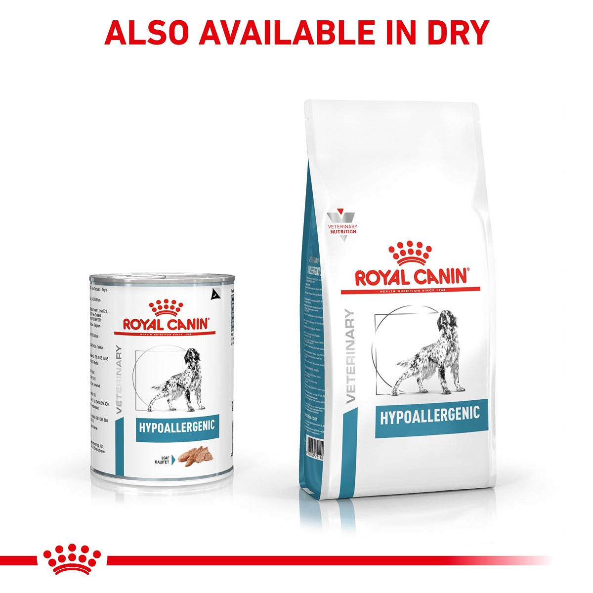 ROYAL CANIN VETERINARY DIET Hypoallergenic Wet Dog Food Cans 400G