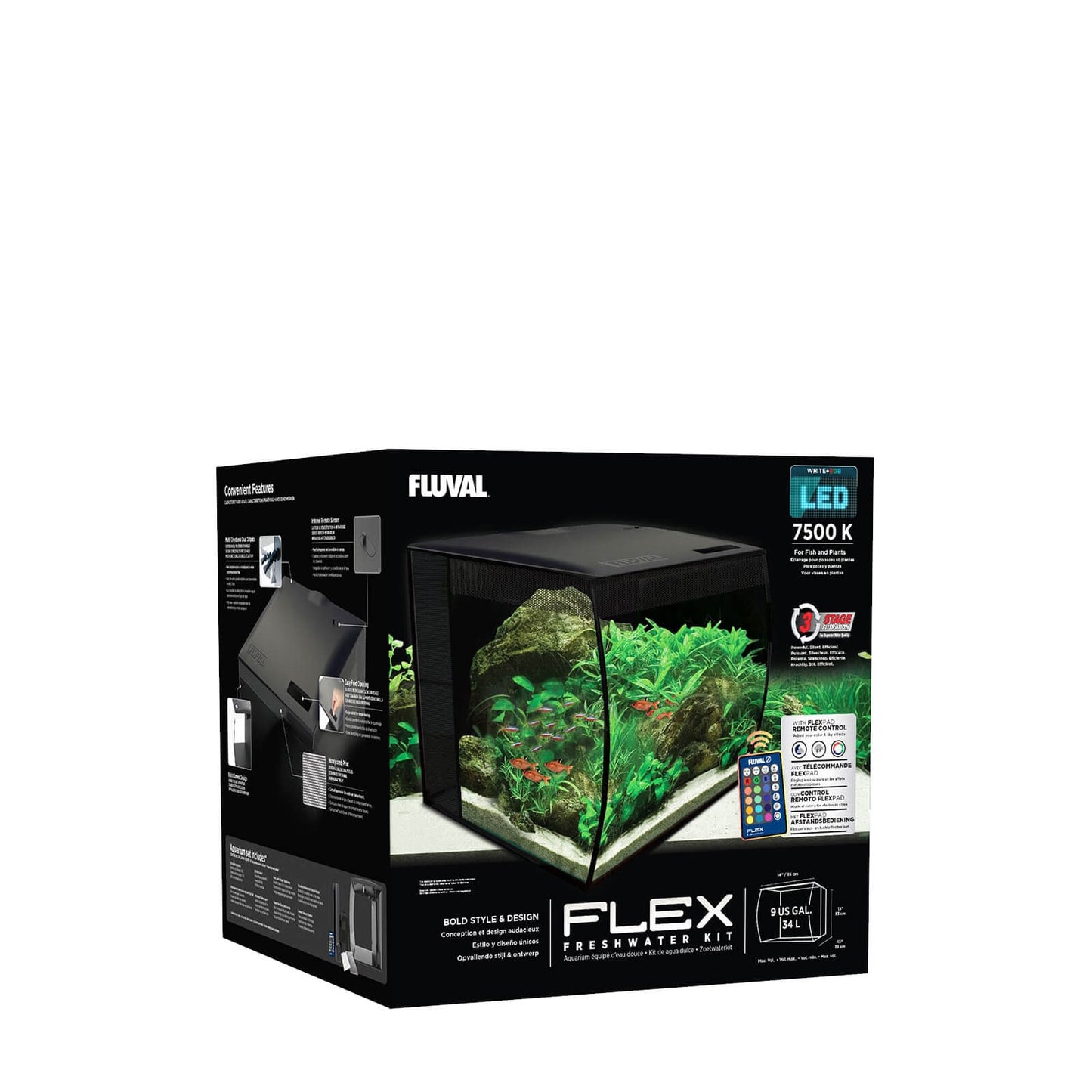 Fluval Flex 34L Aquarium Unit