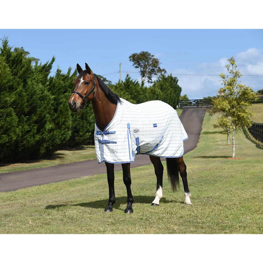 Caribu Summer Ripstop Horse Rug (100000001124) [White]