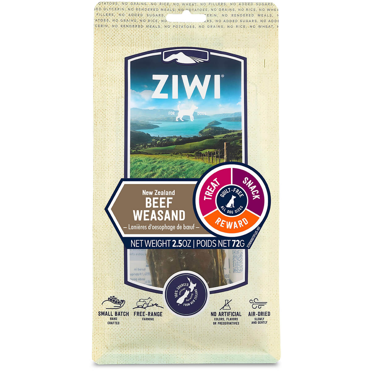 ZiwiPeak Weasand Chews Dog Treats 72g (100000003915) [default_color]