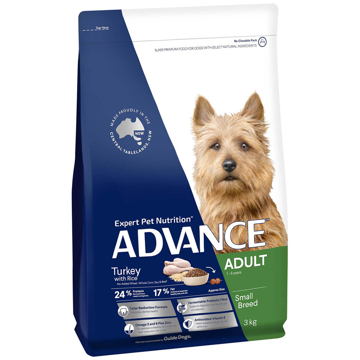 Advance Toy & Small Breed Adult Turkey Dry Dog Food (100000004150) [default_color]