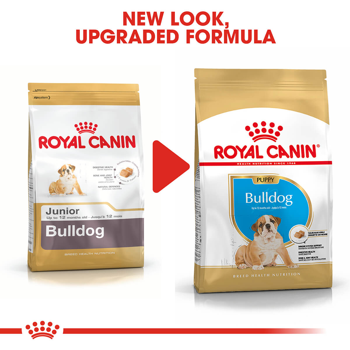Royal Canin Bulldog Puppy Dry Dog Food 12kg (100000005439) [default_color]