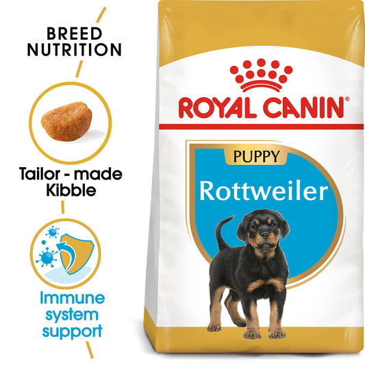 Royal Canin Rottweiler Puppy Dry Dog Food 12kg (100000005442) [default_color]