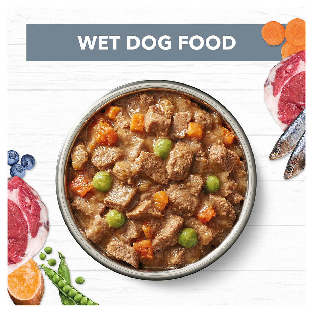 Ivory Coat Grain Free Adult Wet Dog Food Lamb & Sardine Stew 400g