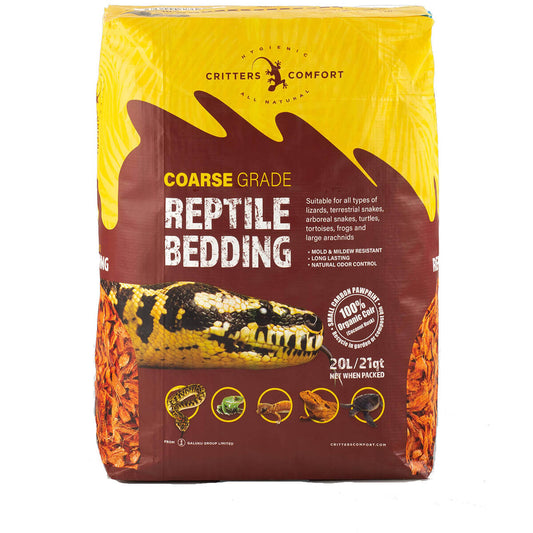 Critters Comfort Reptile Bedding Coarse 20L (100000006950) [default_color]