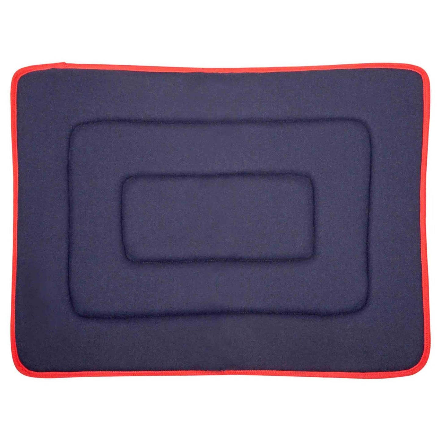 Ascot Wool Saddlecloth (100000010584) [Navy Red]