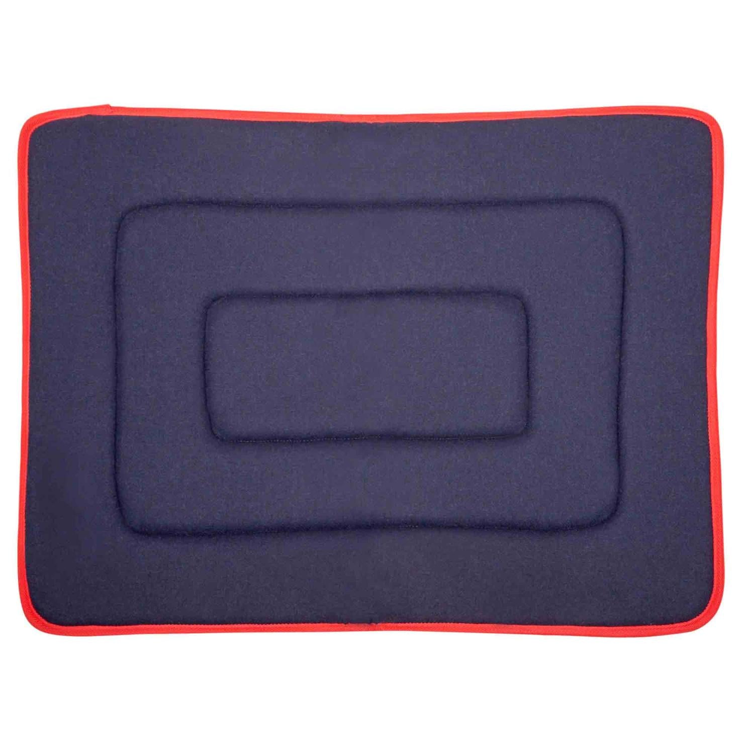 Ascot Wool Saddlecloth (100000010584) [Navy Red]