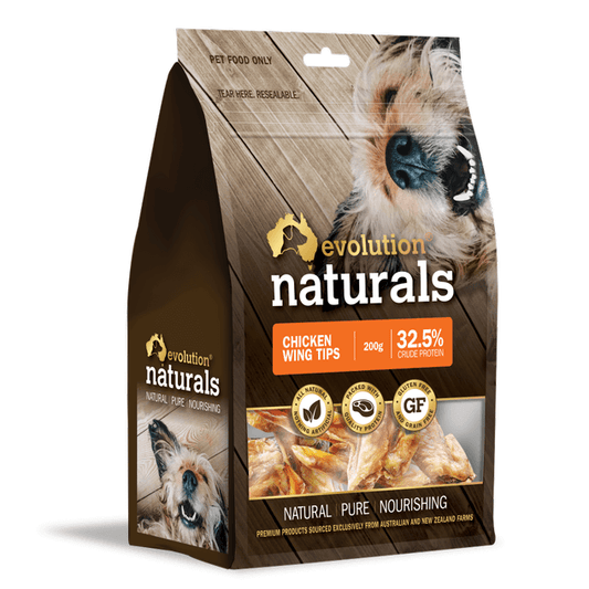 Evolution Naturals Chicken Wing Tips Dog Treats 200g (100000011434) [default_color]