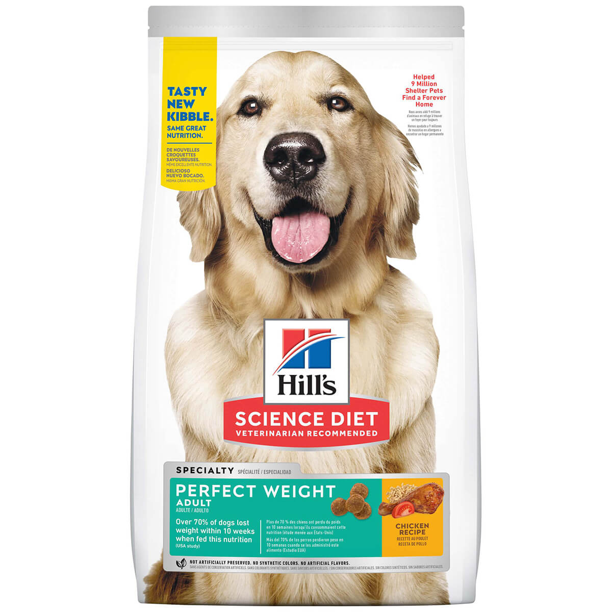 Hill's Science Diet Perfect Weight Adult Chicken Dry Dog Food (100000012202) [default_color]