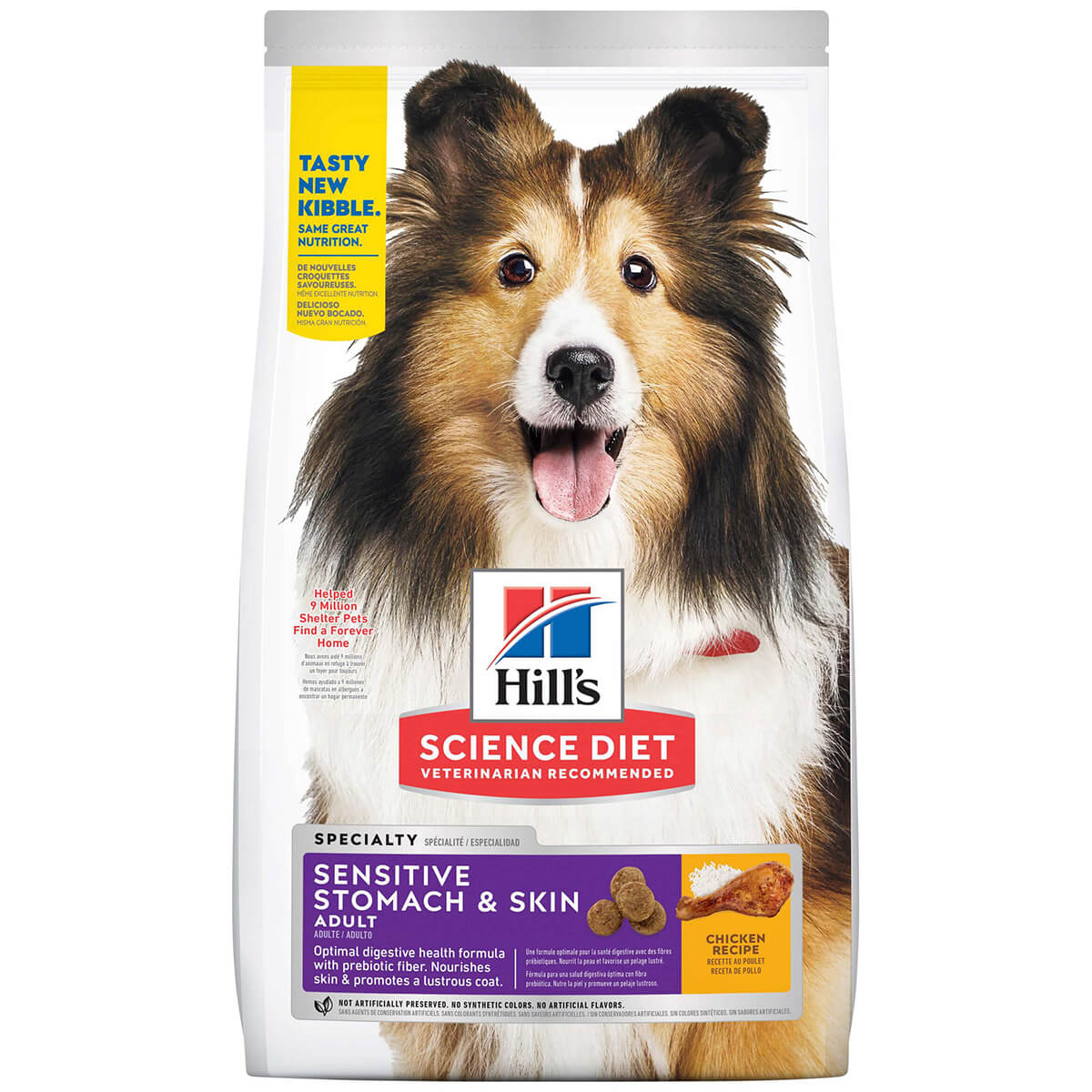 Hill's Science Diet Sensitive Stomach & Skin Adult Dry Dog Food (100000012209) [default_color]