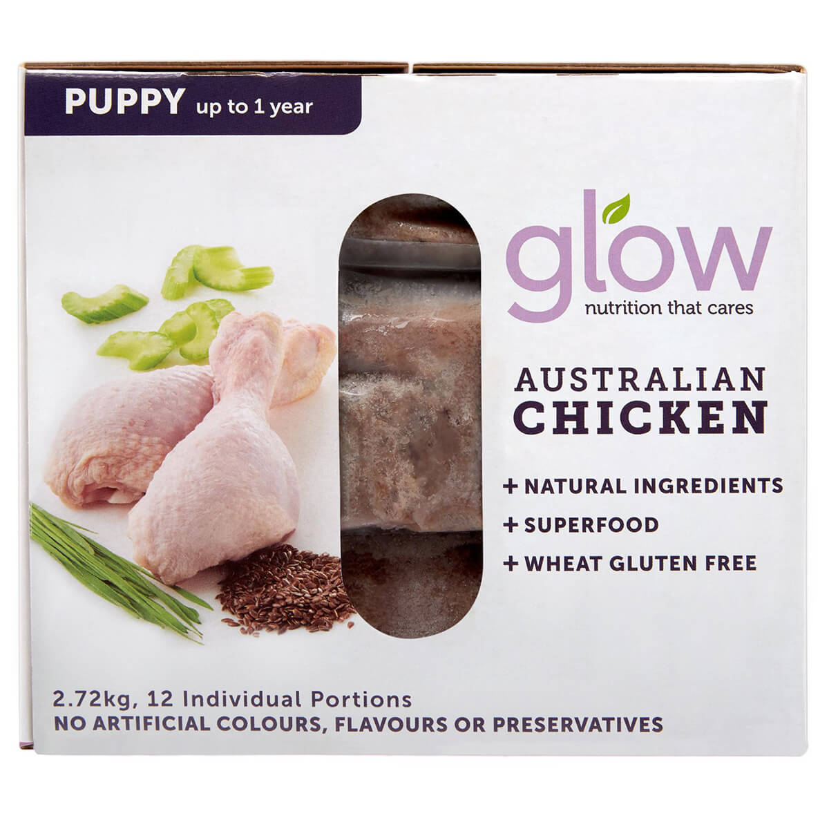 Glow Puppy Australian Chicken Raw Dog Food 2.72kg (100000014542) [default_color]