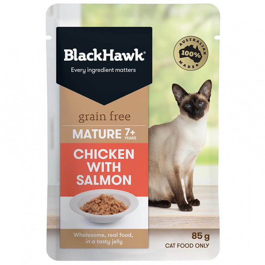 Black Hawk Grain Free Senior Chicken Wet Cat Food 85g (100000014584) [default_color]